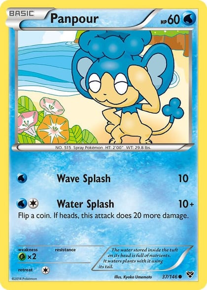 Panpour, XY Base Set 37/146