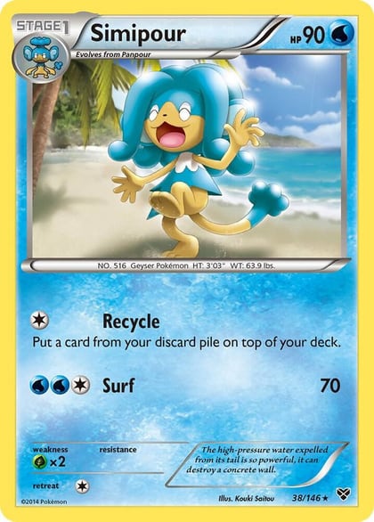 Simipour, XY Base Set 38/146