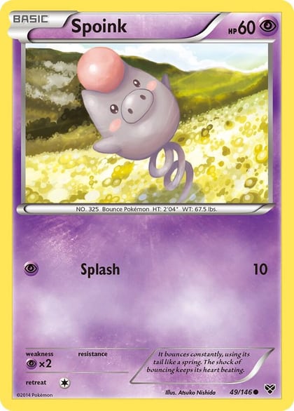 Spoink, XY Base Set 49/146
