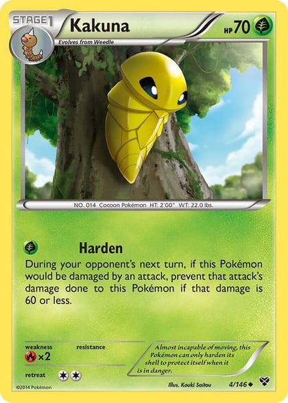 Kakuna, XY Base Set 4/146