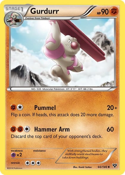 Gurdurr, XY Base Set 66/146