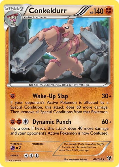Conkeldurr, XY Base Set 67/146