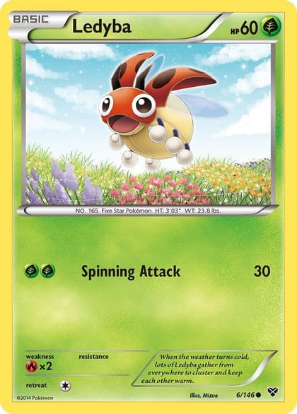 Ledyba, XY Base Set 6/146