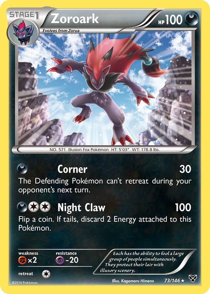 Zoroark, XY Base Set 73/146