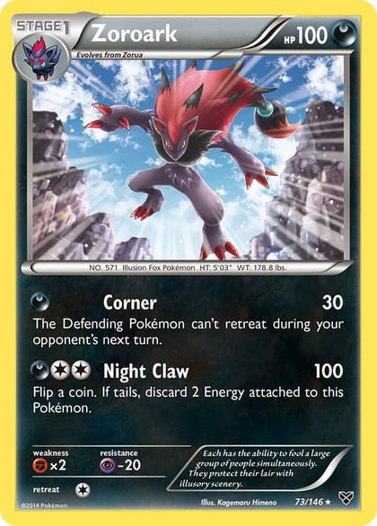Zoroark, XY Base Set 73/146