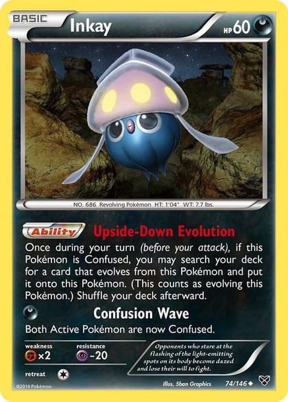 Inkay (74), XY Base Set 74/146