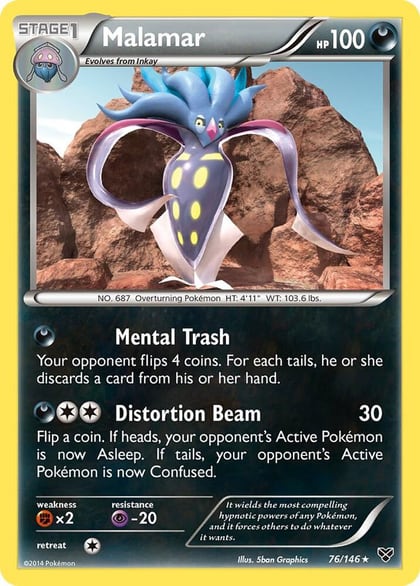 Malamar (76), XY Base Set 76/146