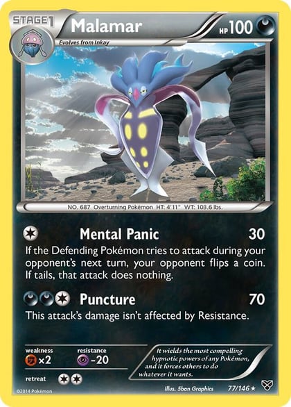 Malamar (77), XY Base Set 77/146