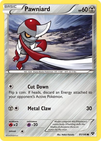 Pawniard, XY Base Set 81/146