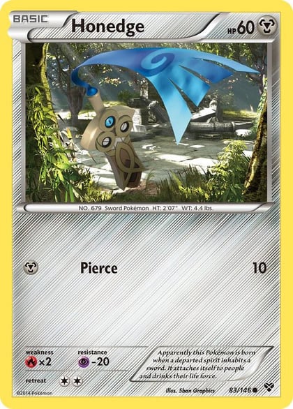 Honedge, XY Base Set 83/146