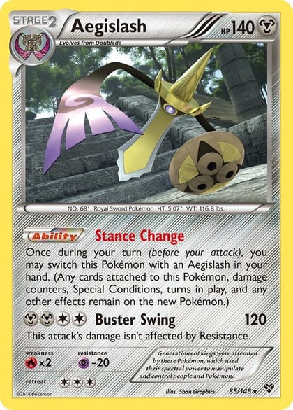 Aegislash (85), XY Base Set 85/146