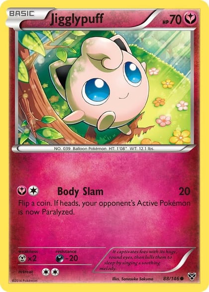 Jigglypuff (88), XY Base Set 88/146