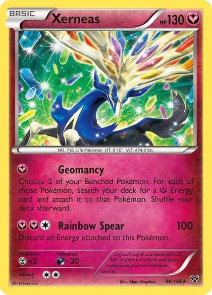 Xerneas, XY Base Set 96/146