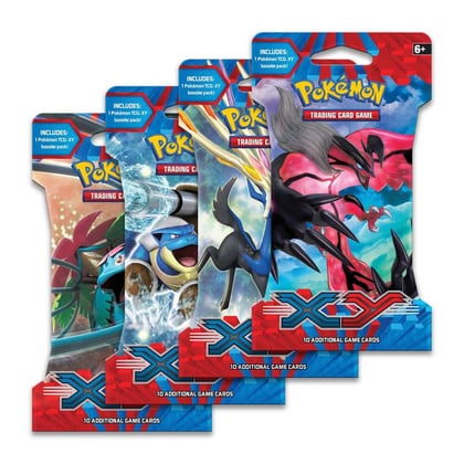 XY Sleeved Booster Pack Art Bundle [Set of 4], XY Base Set P276589