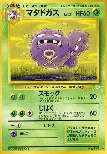 Weezing, Mystery of the Fossils #575711