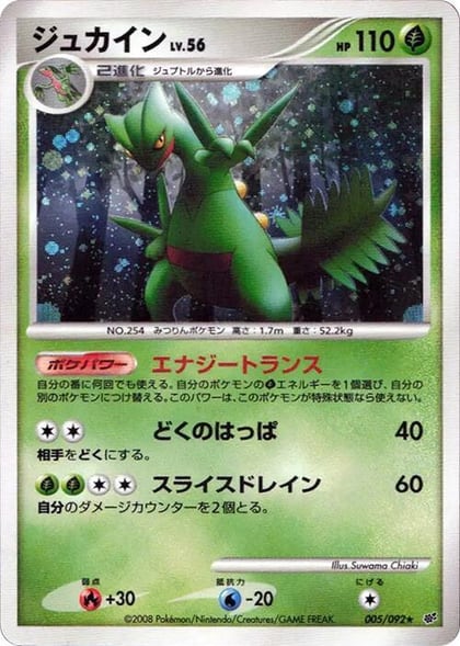Sceptile, Intense Fight in the Destroyed Sky 005/092