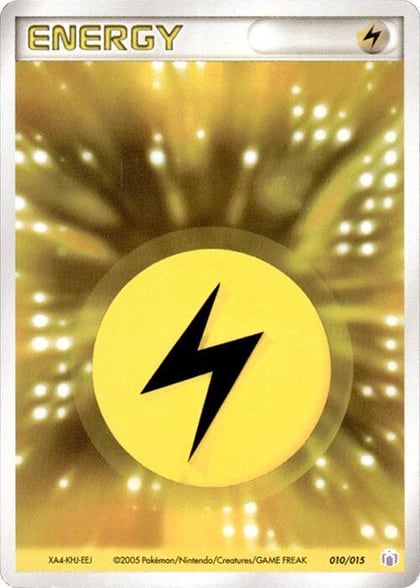 Basic Lightning Energy - 010/015, Gift Box Mew - Lucario (Mew Quarter Deck) 010/015