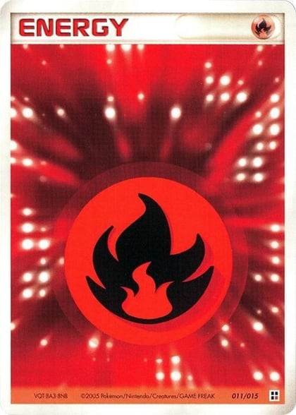 Basic Fire Energy - 011/015, Fire Quick Construction Pack 011/015