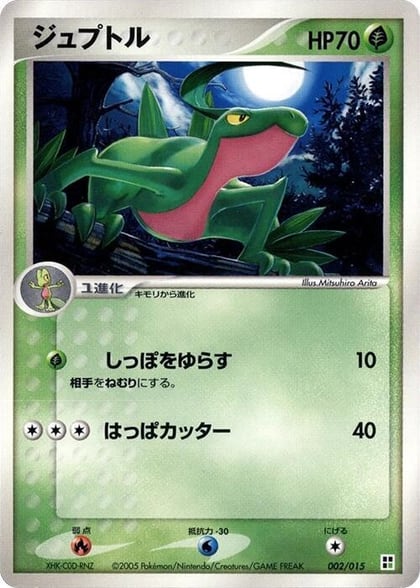 Grovyle, Grass Quick Construction Pack 002/015