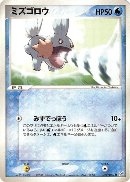Mudkip, Magma VS Aqua: Two Ambitions 028/080