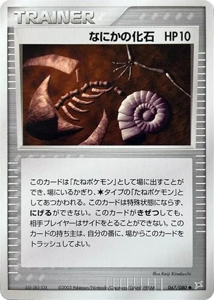 Mysterious Fossil, Magma VS Aqua: Two Ambitions 067/080