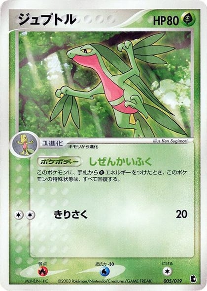 Grovyle - 005/019, Treecko Constructed Starter Deck 005/019