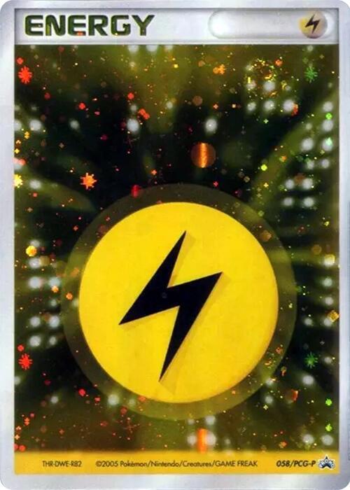 Basic Lightning Energy - 058/PCG-P, PCG-P Promotional cards 058/PCG-P