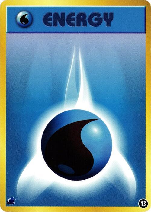 Basic Water Energy - 13, Intro Pack Neo (Totodile) 13