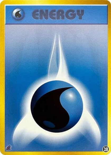 Basic Water Energy - 28, Intro Pack Neo (Totodile) 28
