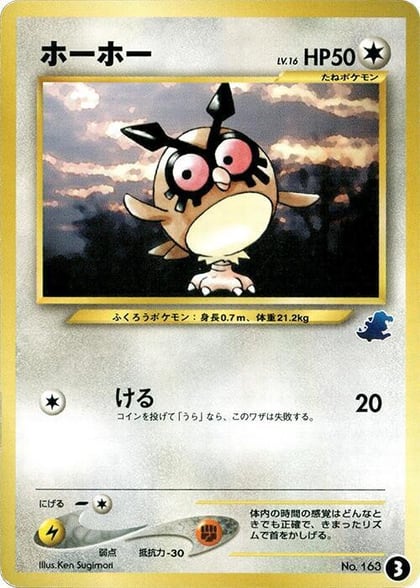 Hoothoot, Intro Pack Neo (Totodile) 3