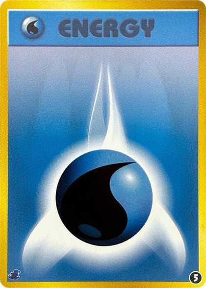 Basic Water Energy - 5, Intro Pack Neo (Totodile) 5