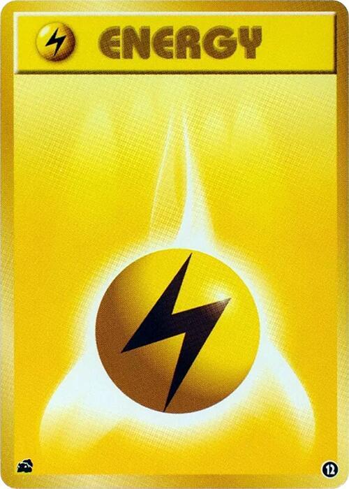 Basic Lightning Energy - 12, Intro Pack (Bulbasaur) 12