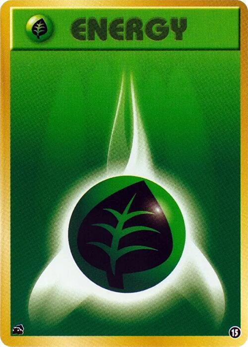 Basic Grass Energy - 15, Intro Pack (Bulbasaur) 15