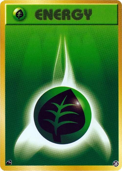 Basic Grass Energy - 25, Intro Pack (Bulbasaur) 25