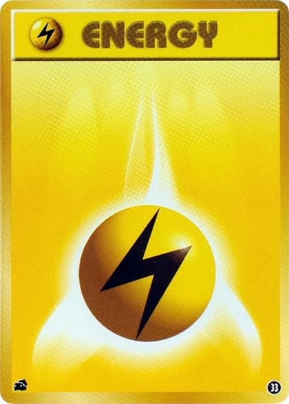 Basic Lightning Energy - 33, Intro Pack (Bulbasaur) 33