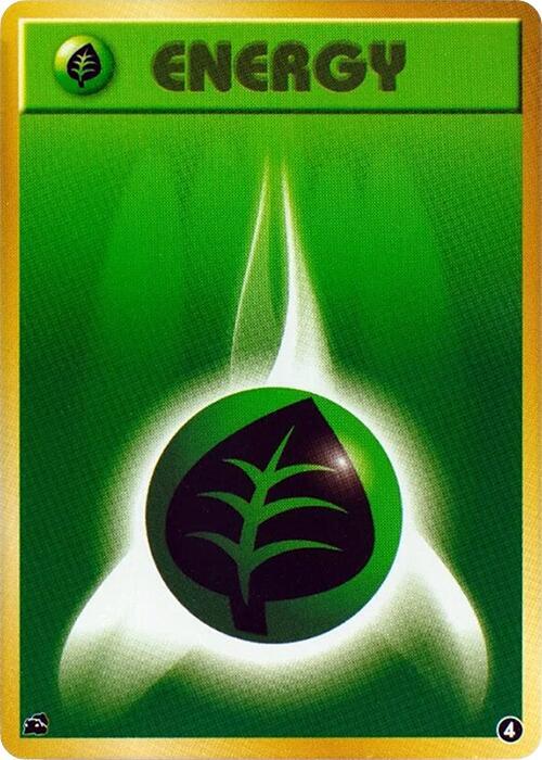 Basic Grass Energy - 4, Intro Pack (Bulbasaur) 4