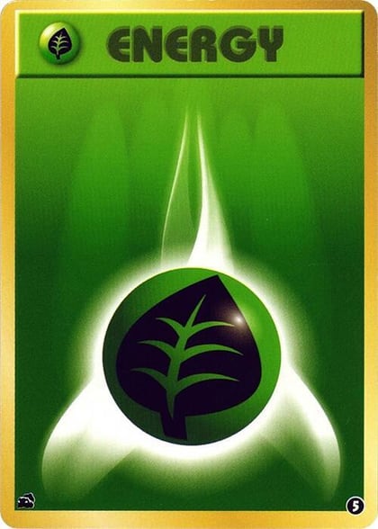 Basic Grass Energy - 5, Intro Pack (Bulbasaur) 5