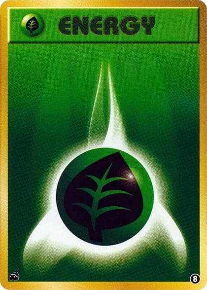 Basic Grass Energy - 8, Intro Pack (Bulbasaur) 8