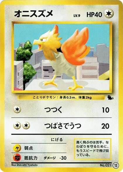 Spearow, Intro Pack (Squirtle) 13
