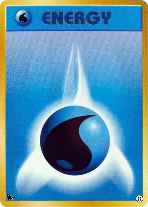 Basic Water Energy - 22, Intro Pack (Squirtle) 22