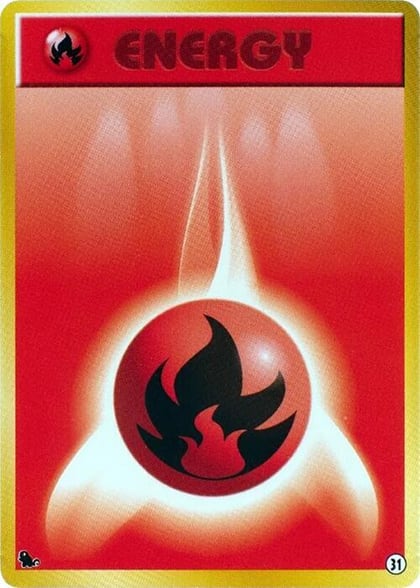 Basic Fire Energy - 31, Intro Pack (Squirtle) 31
