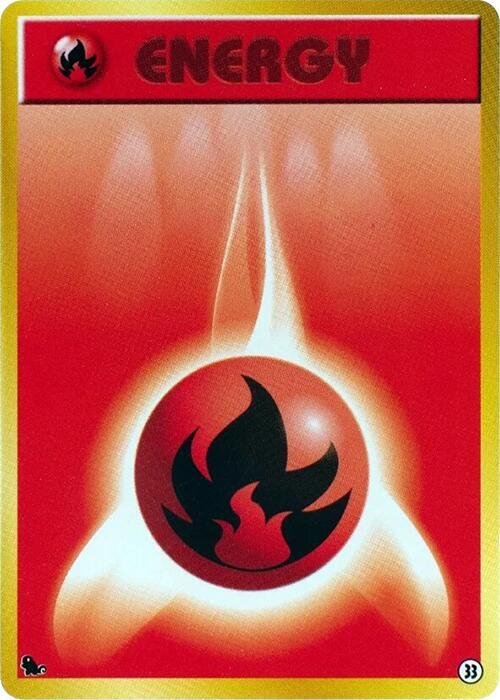 Basic Fire Energy - 33, Intro Pack (Squirtle) 33