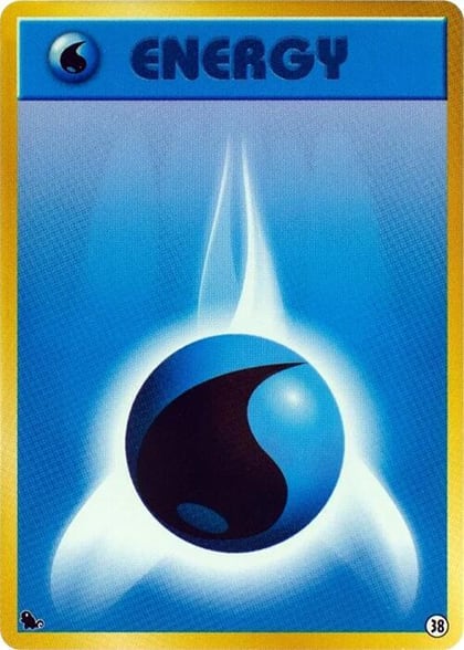 Basic Water Energy - 38, Intro Pack (Squirtle) 38