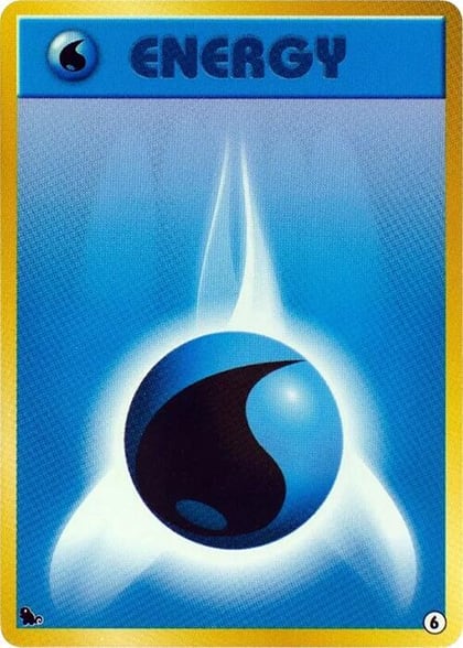 Basic Water Energy - 6, Intro Pack (Squirtle) 6