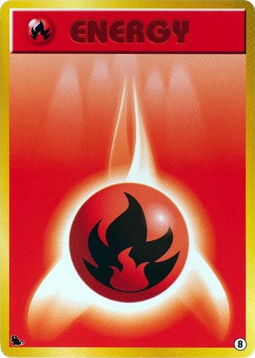 Basic Fire Energy - 8, Intro Pack (Squirtle) 8