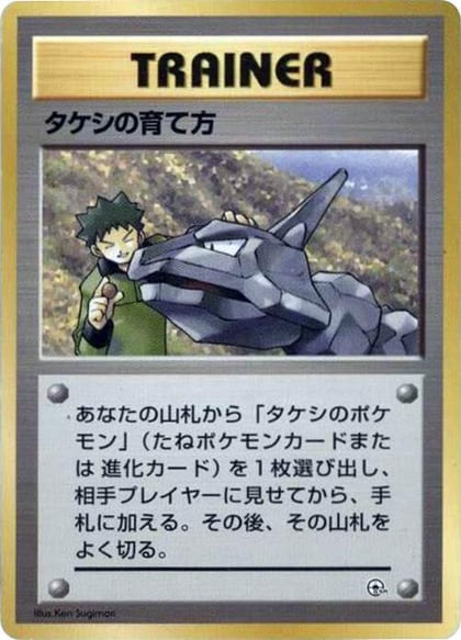 Brock's Training Method, City Gym Decks #614755