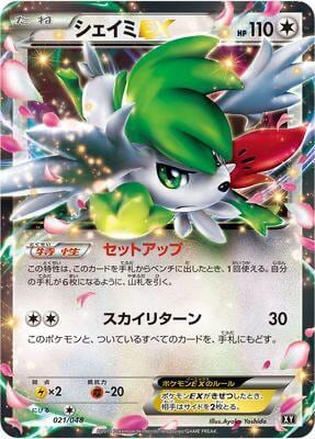 Shaymin EX, BW: Extra Regulation Box 021/048