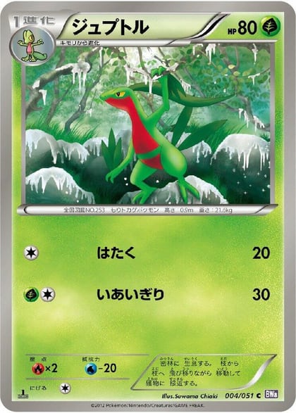 Grovyle, BW8: Spiral Force 004/051