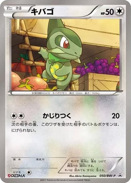 Axew - 050/BW-P, BW-P Promotional cards 050/BW-P