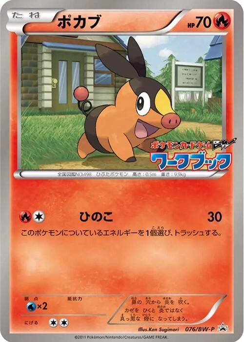 Tepig - 076/BW-P, BW-P Promotional cards 076/BW-P
